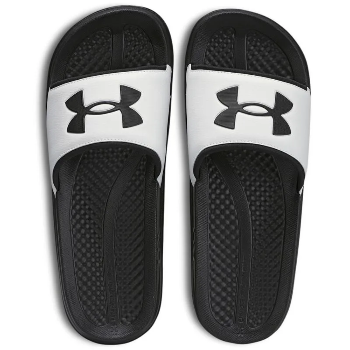 Chinelo Conforto Dia a Dia EVA Masculino Branco e Preto Branco/Preto 2
