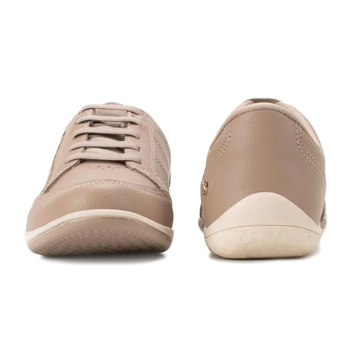 Tênis Kolosh Casual Calce fácil Leve Confortável Feminino Nude Capuccino 5