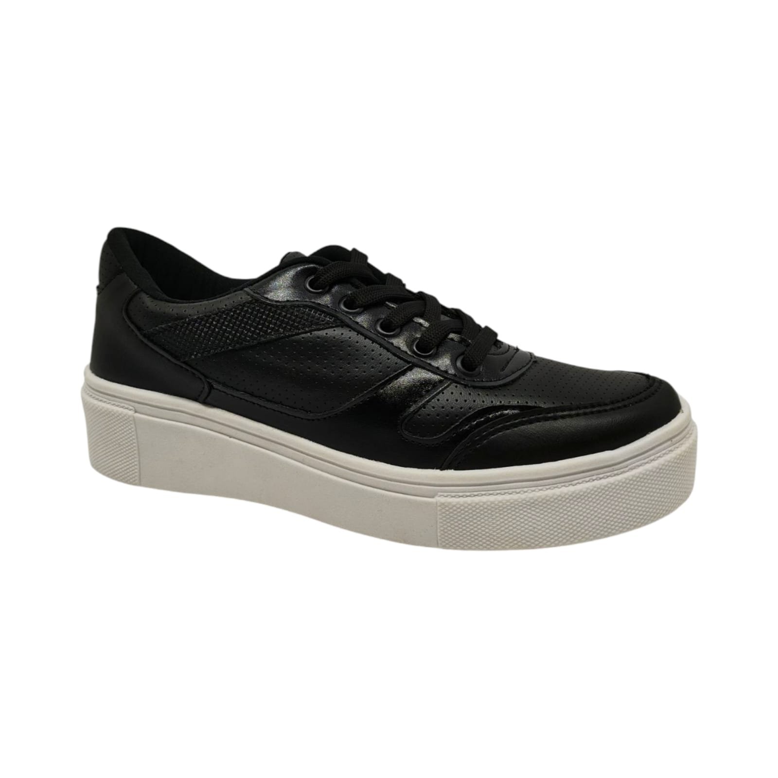 TENIS VINELLA CASUAL LUMA FLATFORM FEMININO Preto 2