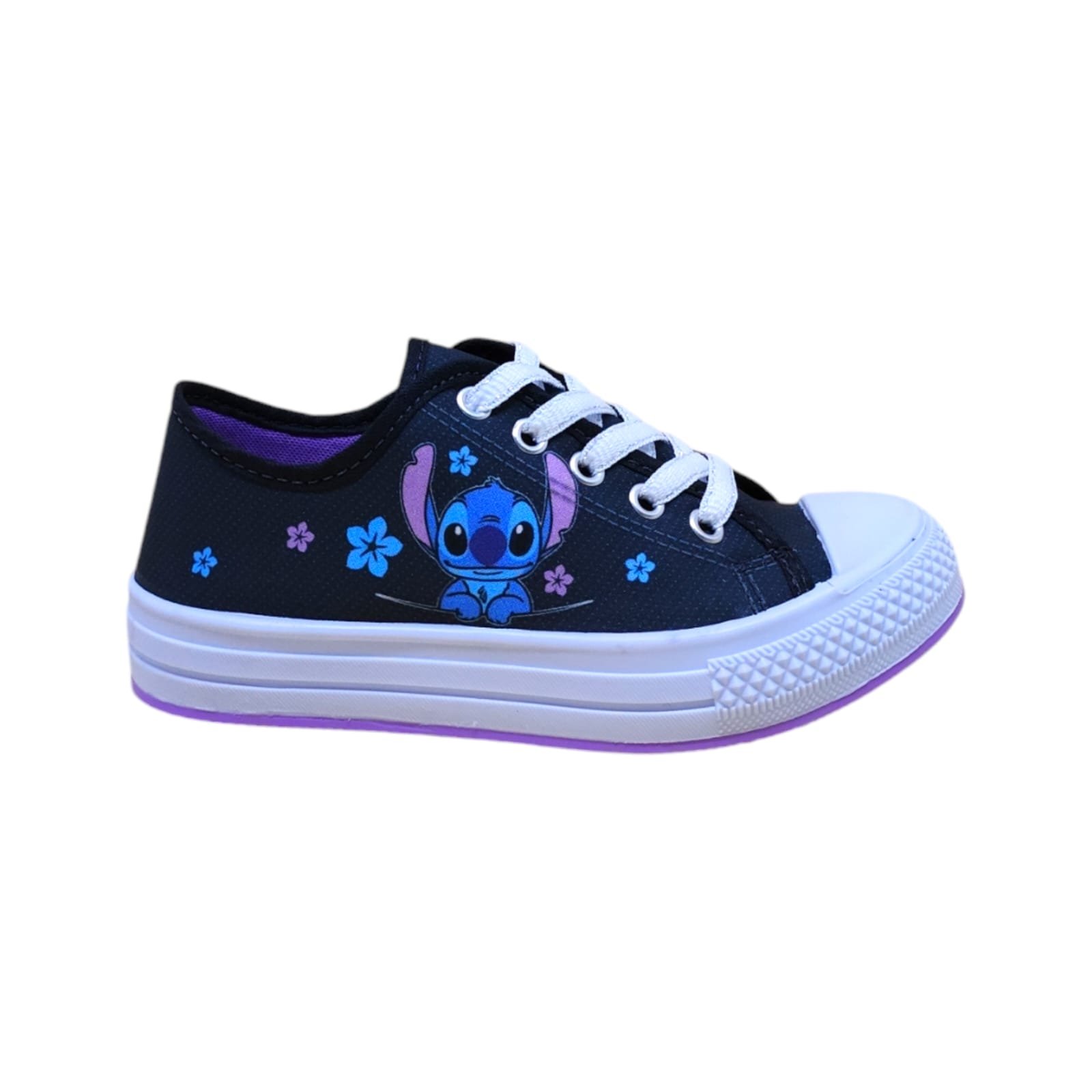 TENIS STICH CANO BAIXO INFANTIL  Preto 1