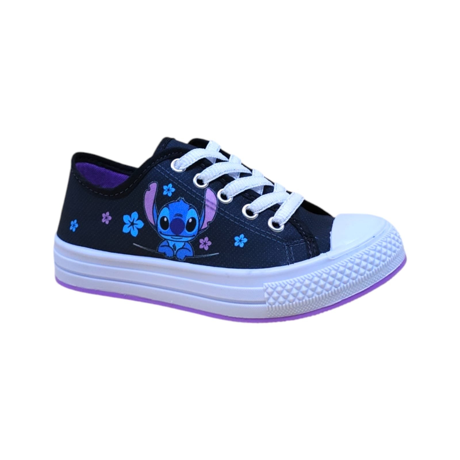 TENIS STICH CANO BAIXO INFANTIL  Preto 2