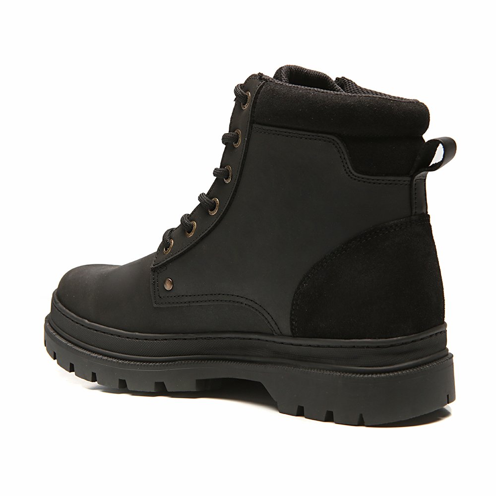 Bota Militar Cano Alto Macboot Cumaru 06 Preto Emborrachado Preto 3