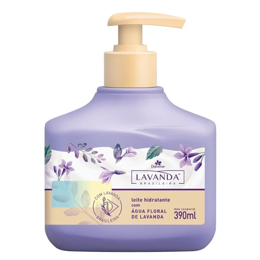 Leite Hidratante Lavanda Brasileira 390ml 390ml 1