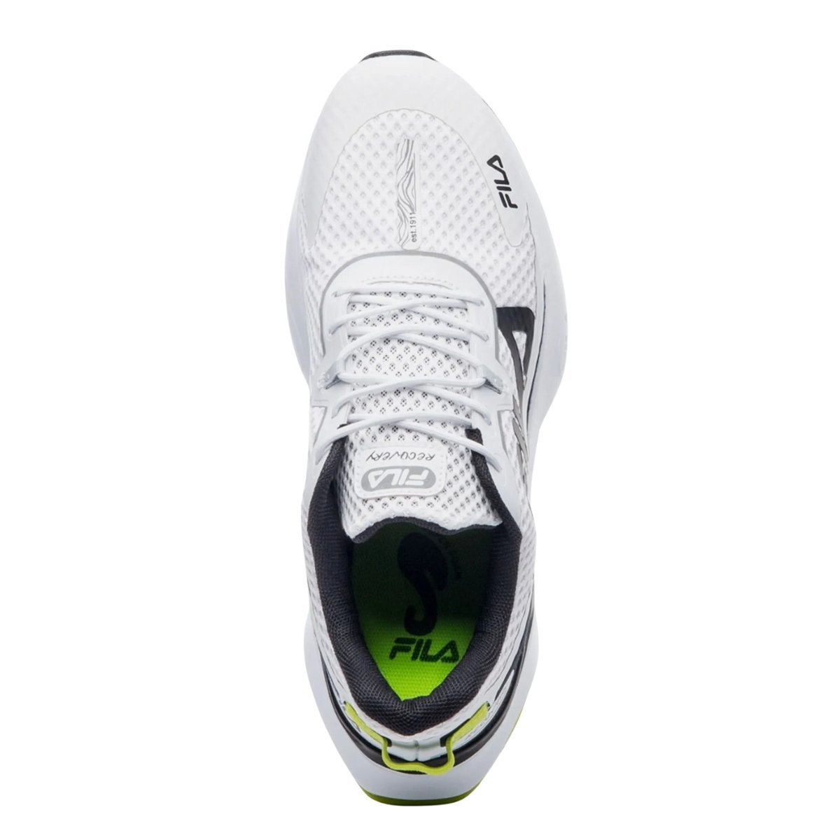 Tênis Fila Recovery Branco/Preto 3