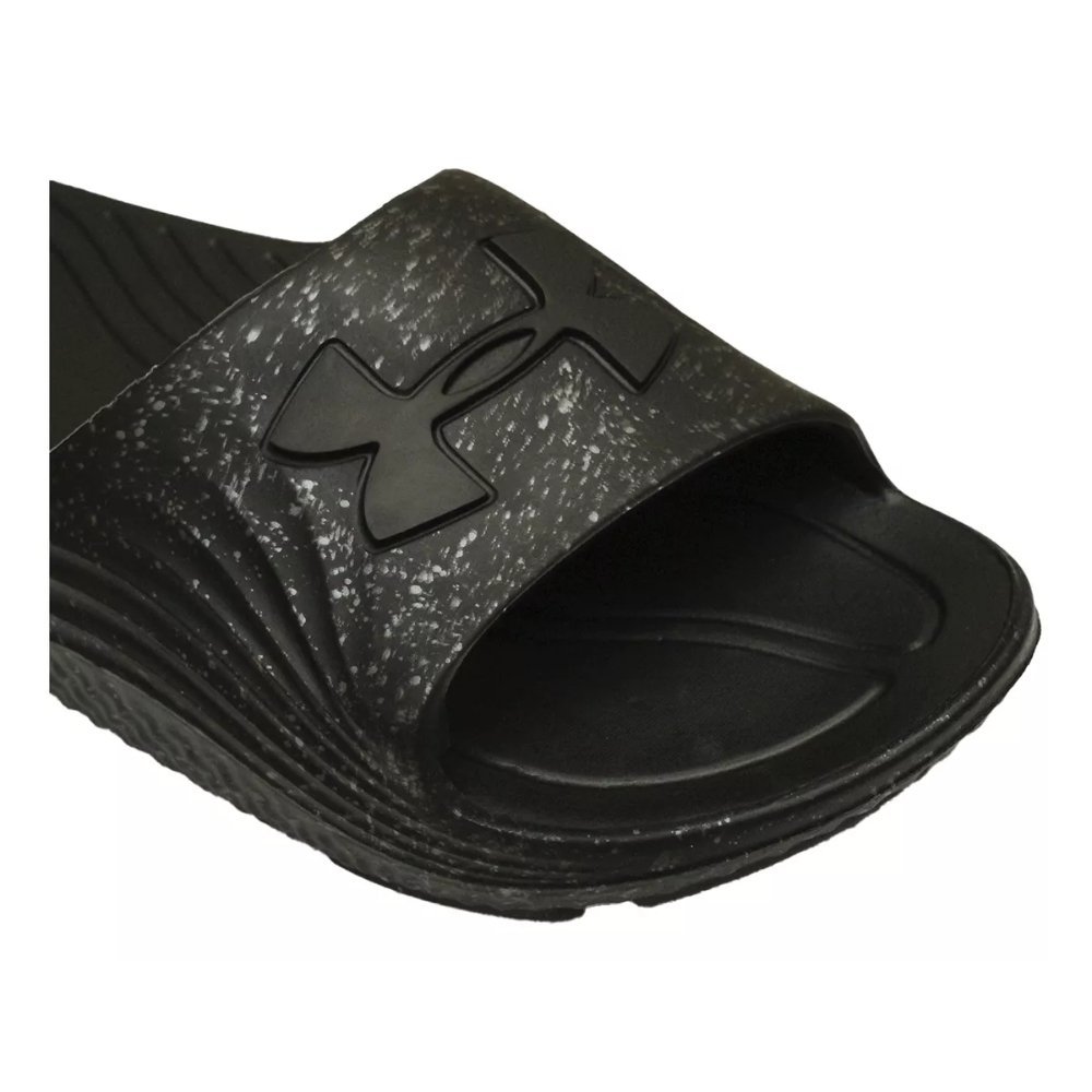 Chinelo Under Armour Core 2 Unissex Preto/Cinza 3