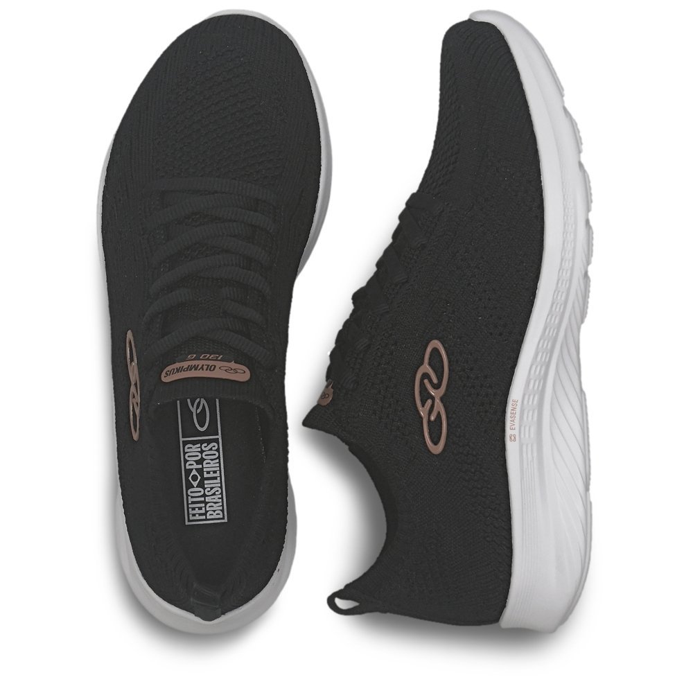 Tênis Olympikus 130G Ultraleve Feminino Preto 2