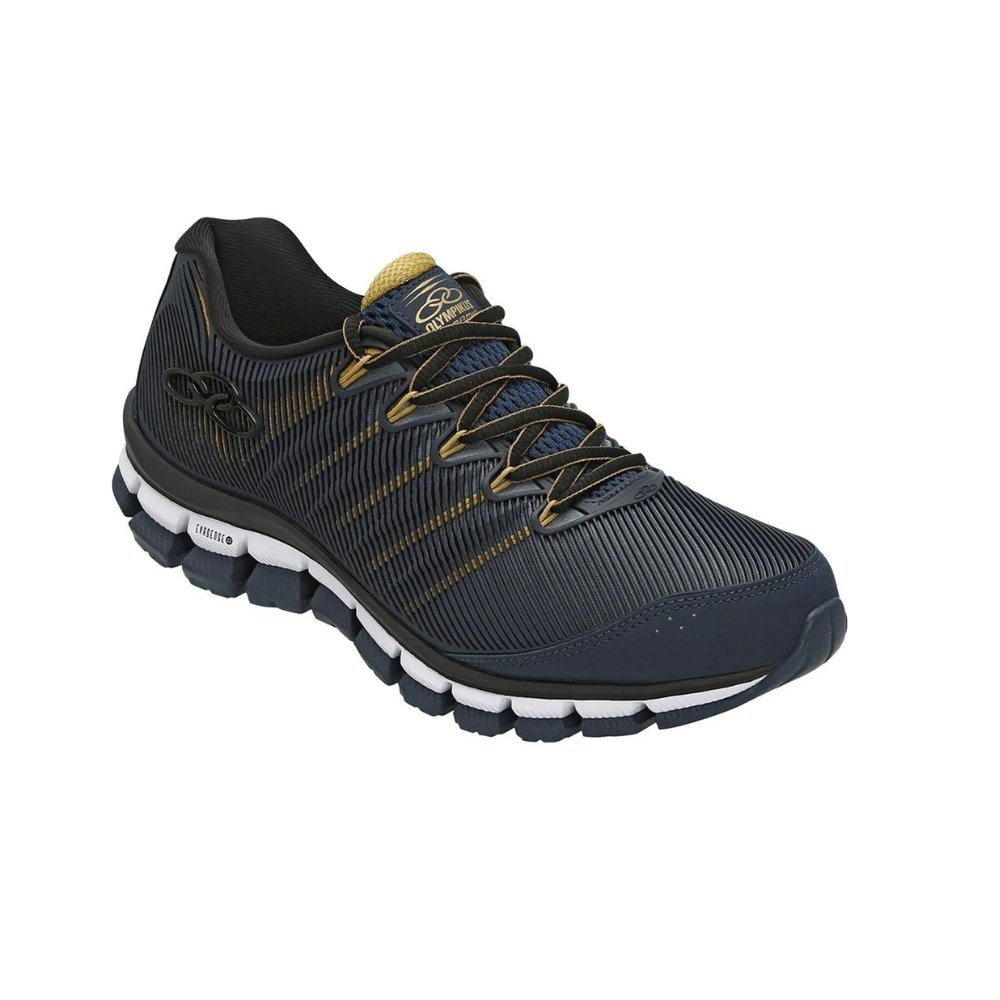 Tênis Olympikus Dynamic Infantil Marinho/Dourado 2
