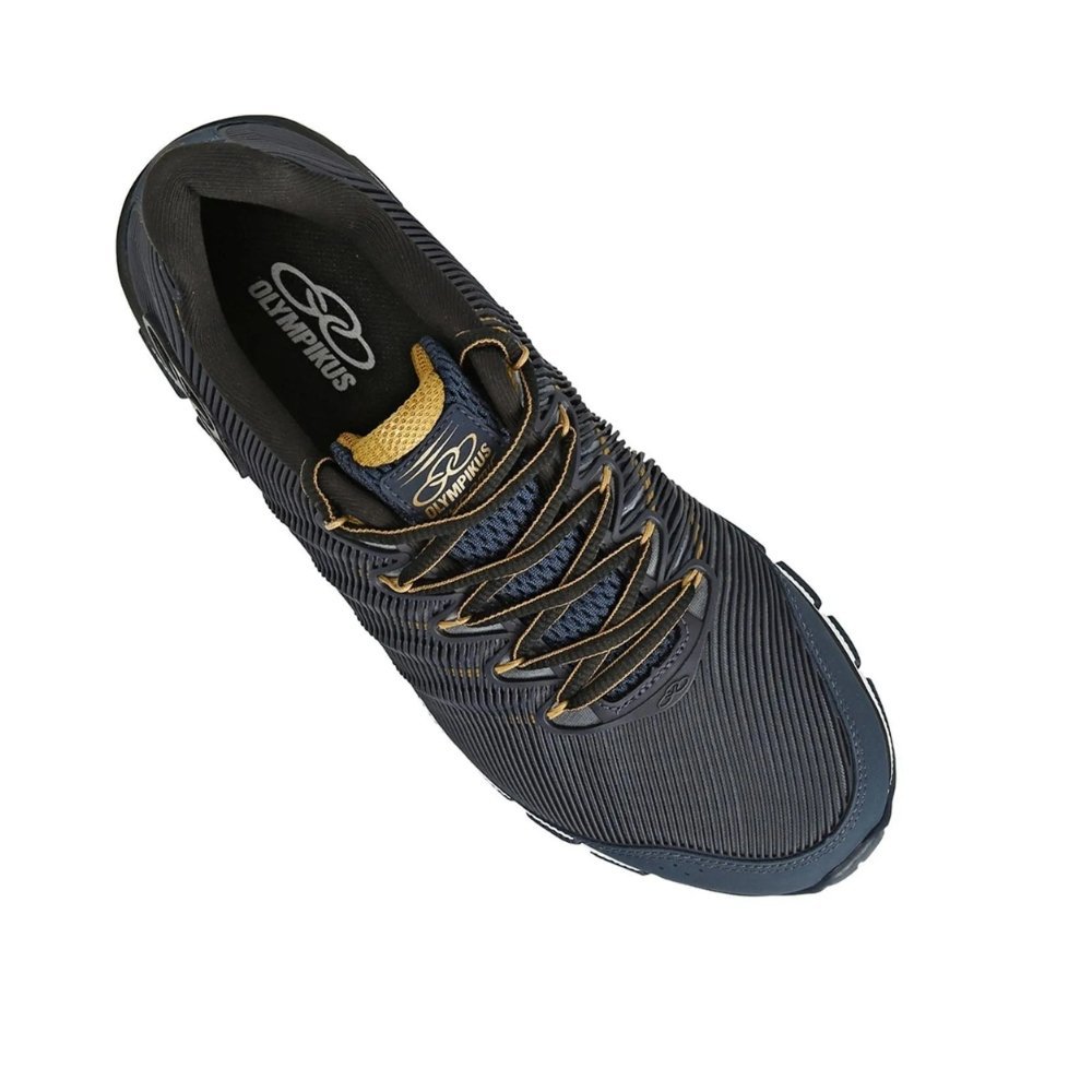 Tênis Olympikus Dynamic Infantil Marinho/Dourado 3
