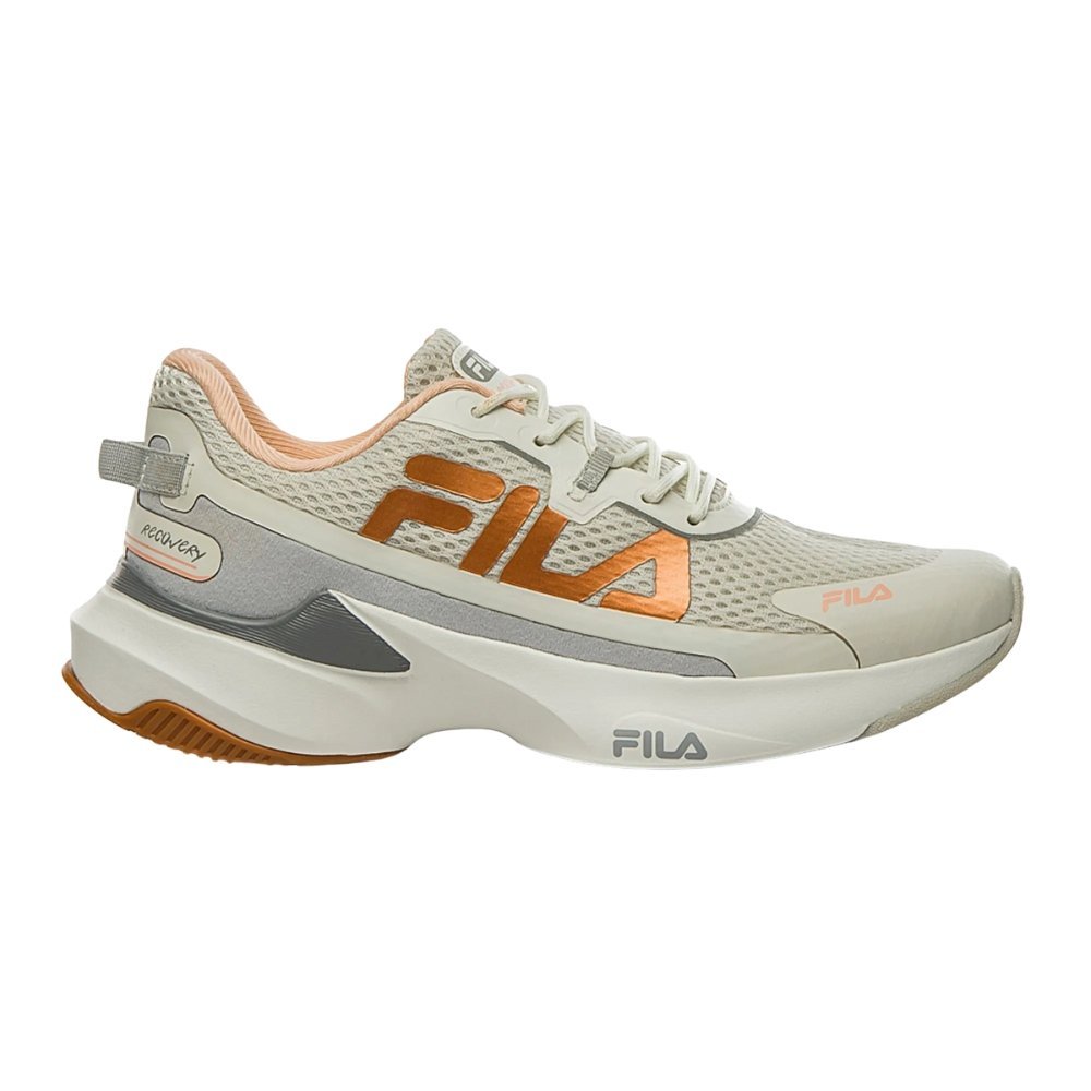 Tênis Fila Recovery Branco/Salmão 1