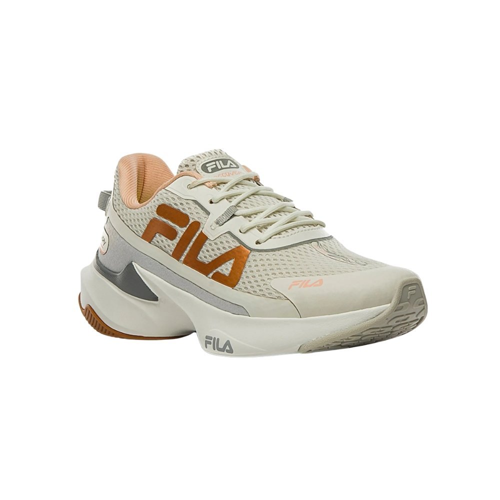 Tênis Fila Recovery Branco/Salmão 2