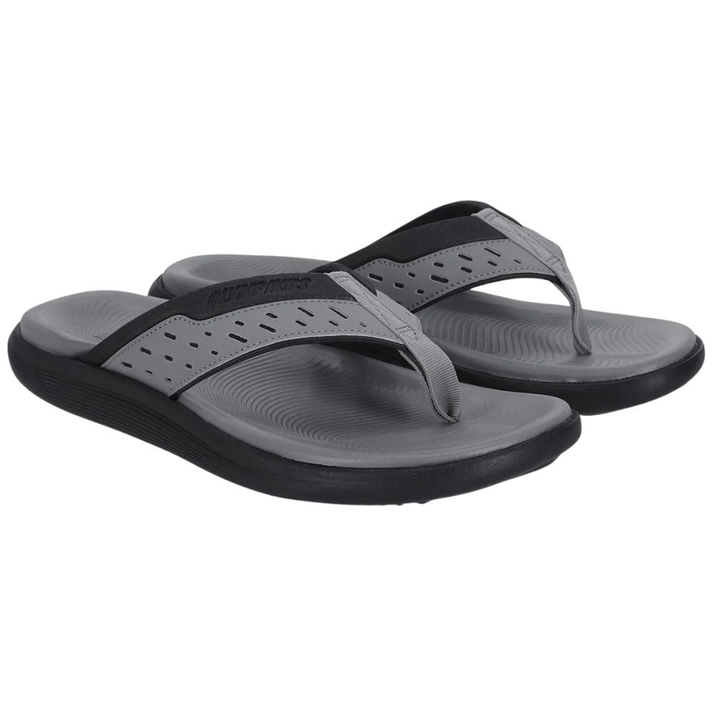 Chinelo Olympikus Caraiva Cinza/Preto 2
