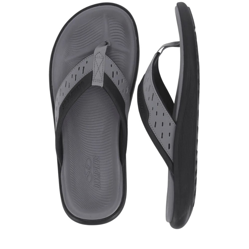 Chinelo Olympikus Caraiva Cinza/Preto 3
