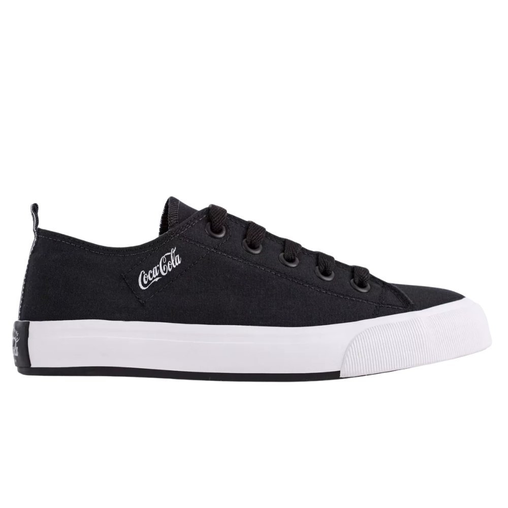 Tênis Coca Cola Atlanta Canvas Coke Feminino Preto 1