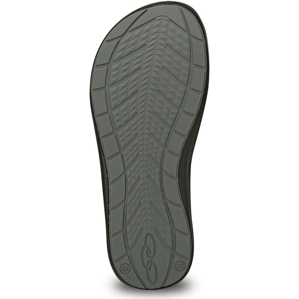 Chinelo Olympikus 921 Masculino Preto/Cinza 4