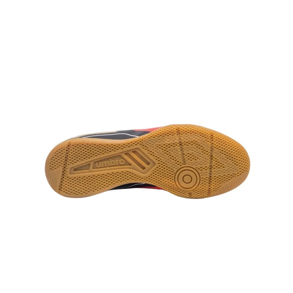 Chuteira Umbro  Futsal Fifty VI Jr Vermelho/Preto 5
