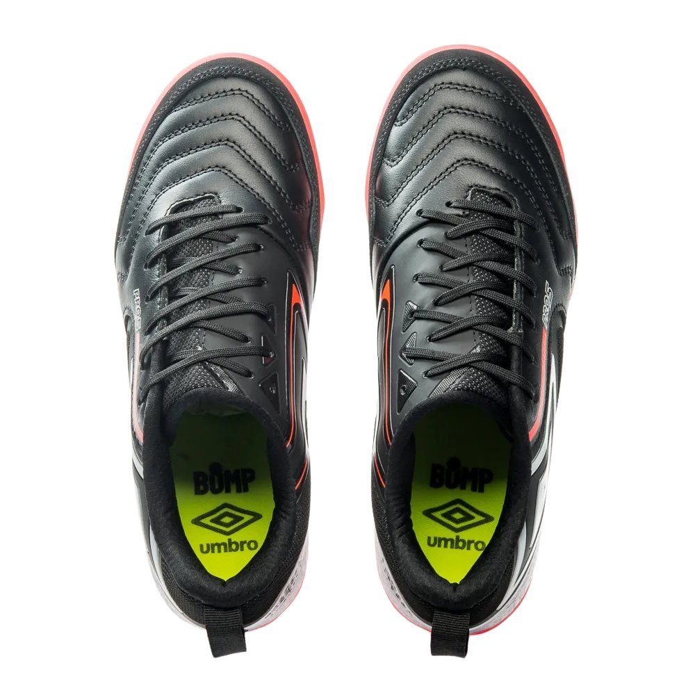 Chuteira Umbro Futsal Pro 5 Bump Preto/Prata 3