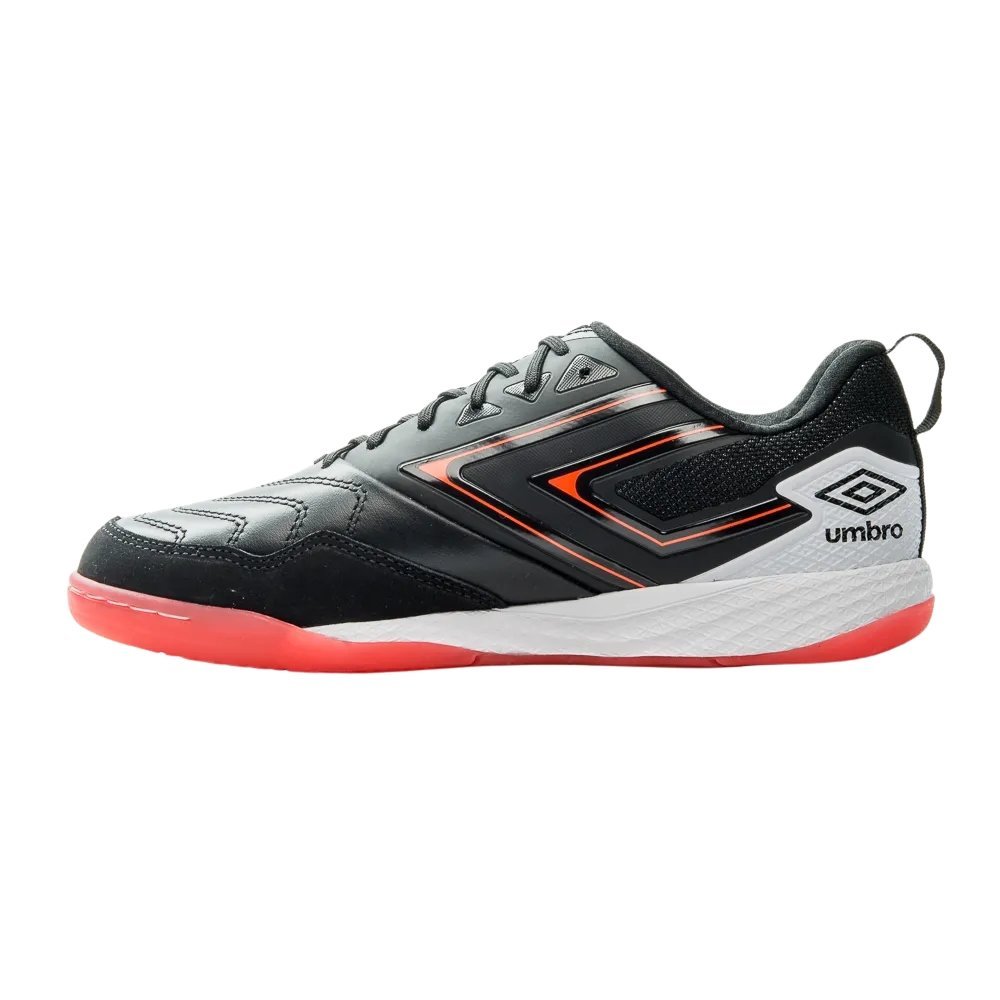 Chuteira Umbro Futsal Pro 5 Bump Preto/Prata 4