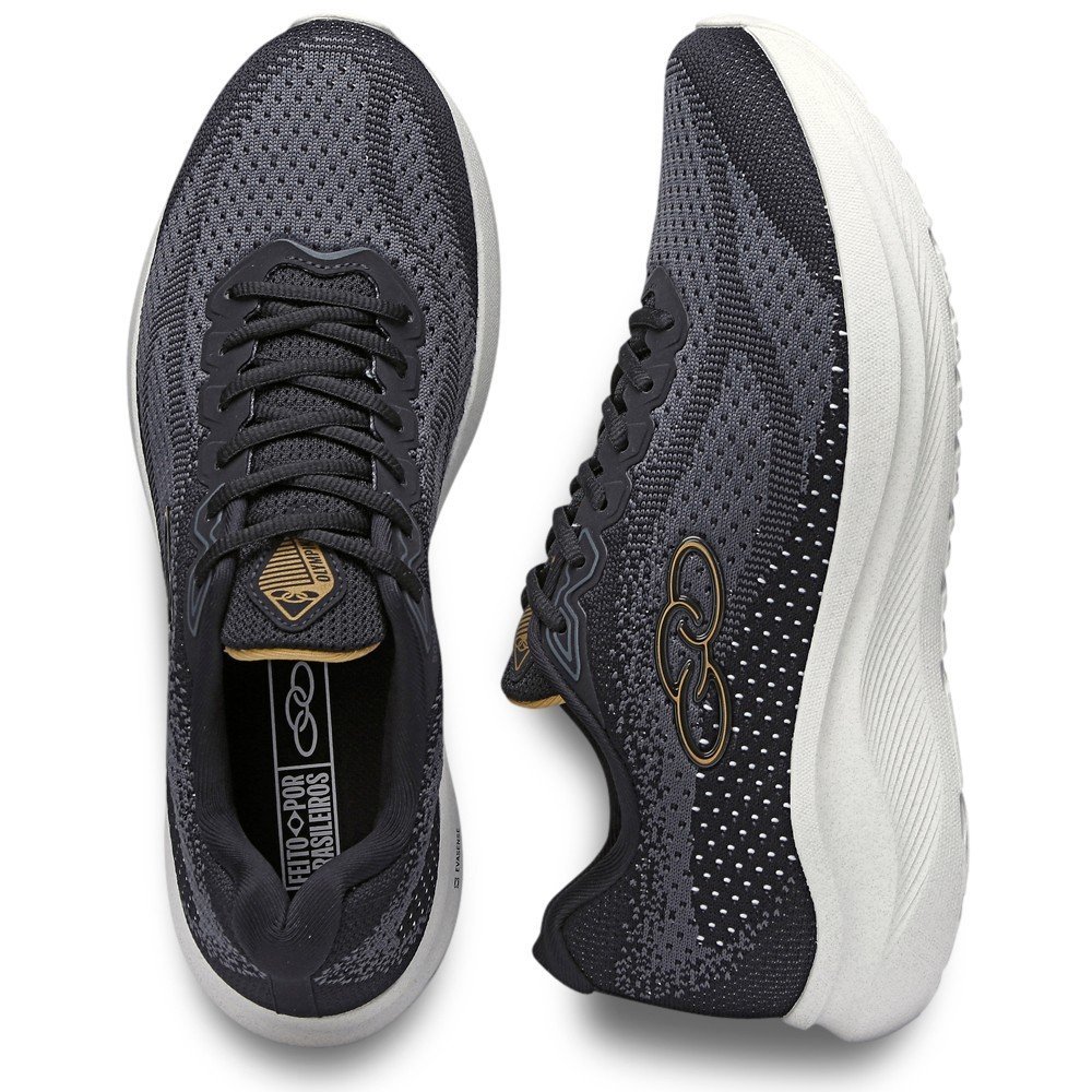 Tênis Olympikus Soma Masculino Preto/Chumbo 4