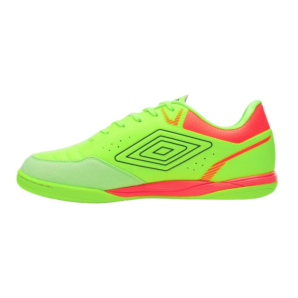Chuteira Umbro Futsal X-Comfort Lima/Coral 4