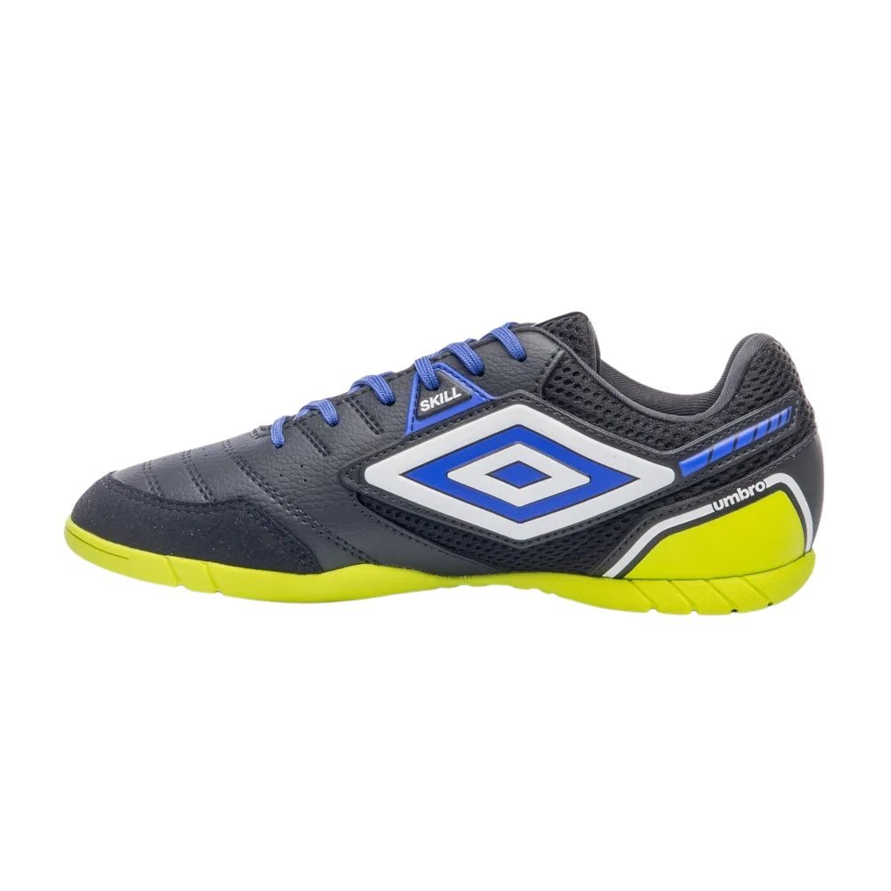 Chuteira Umbro Futsal Skill Preto/Royal 4
