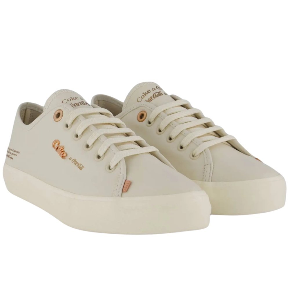 Tênis Coca Cola Key West Town Feminino Off White 2