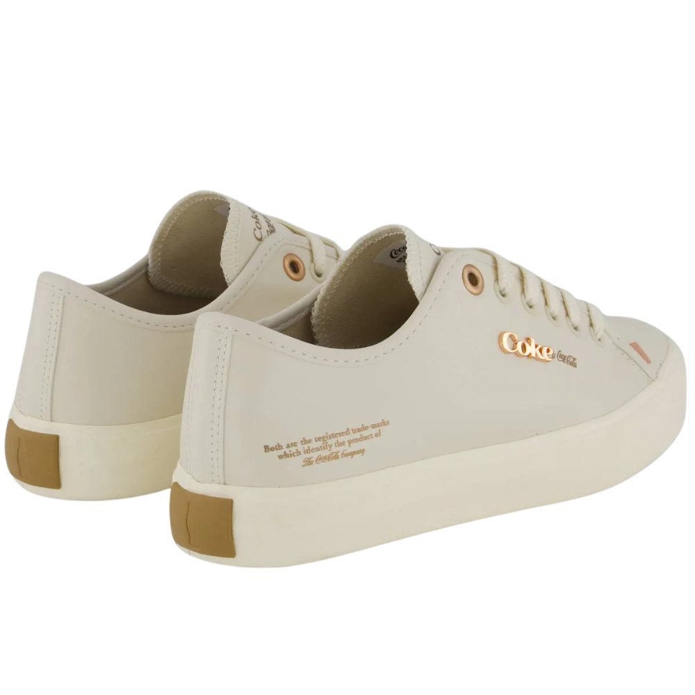 Tênis Coca Cola Key West Town Feminino Off White 4