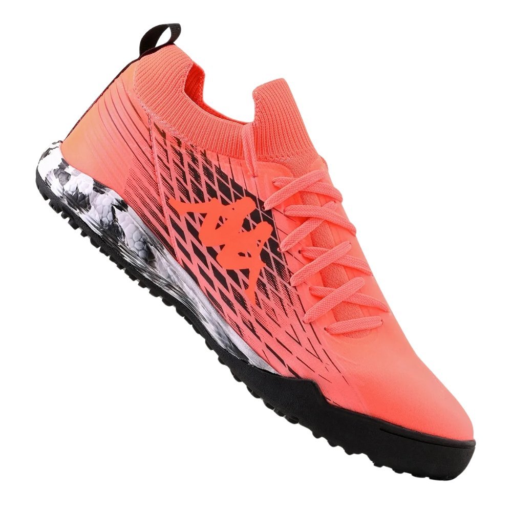 Chuteira Kappa Society Maestro Laranja/Preto 2