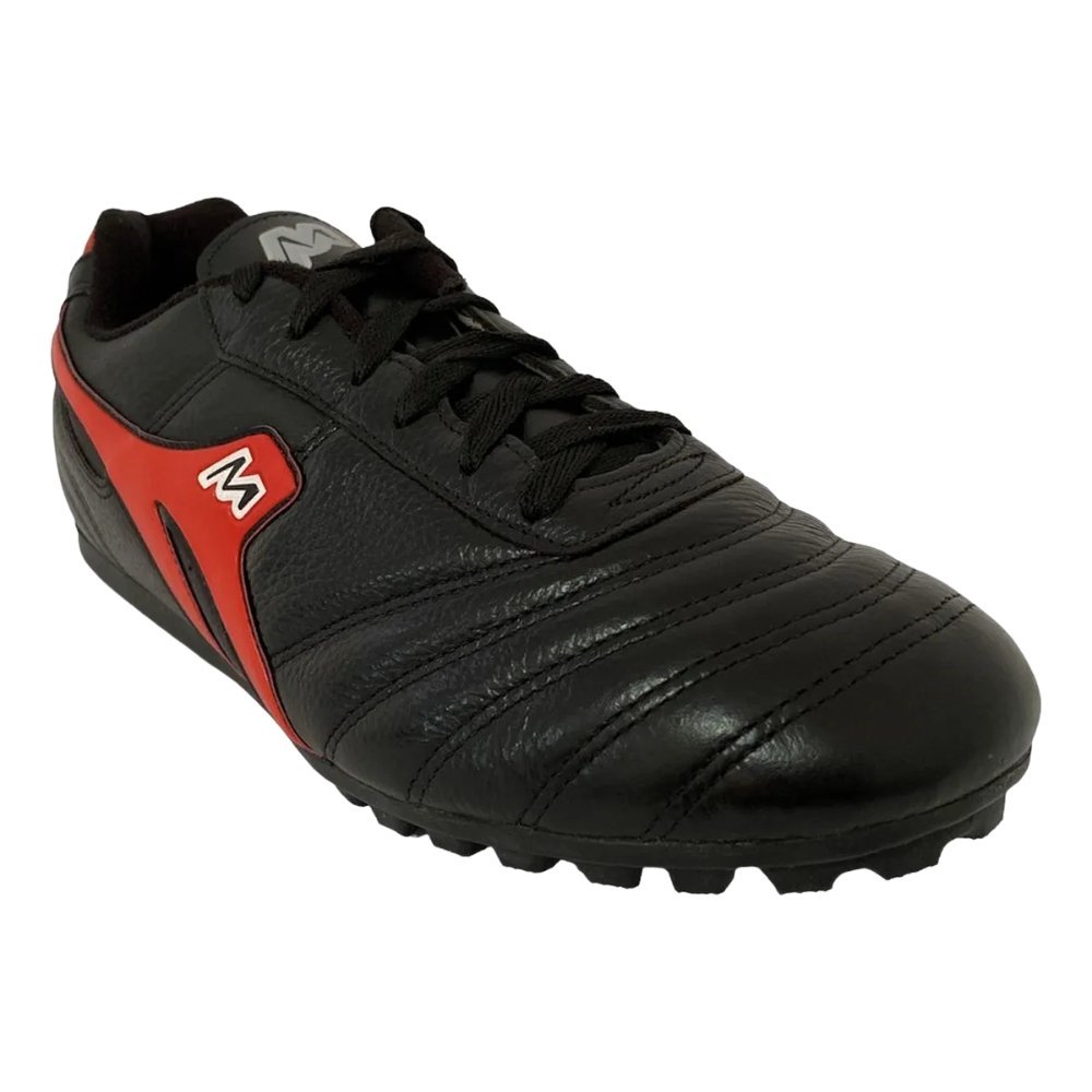 Chuteira Mathaus Azzurra Society 029 Preto/Vermelho 2