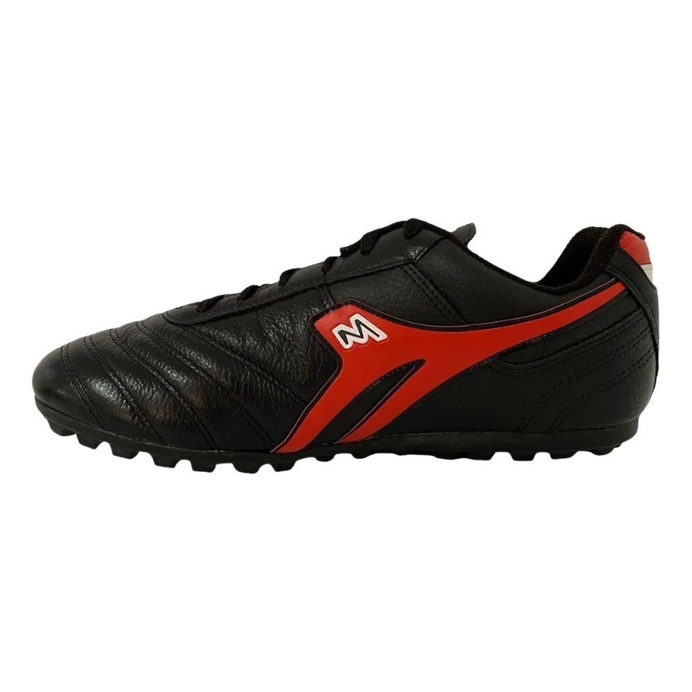 Chuteira Mathaus Azzurra Society 029 Preto/Vermelho 3
