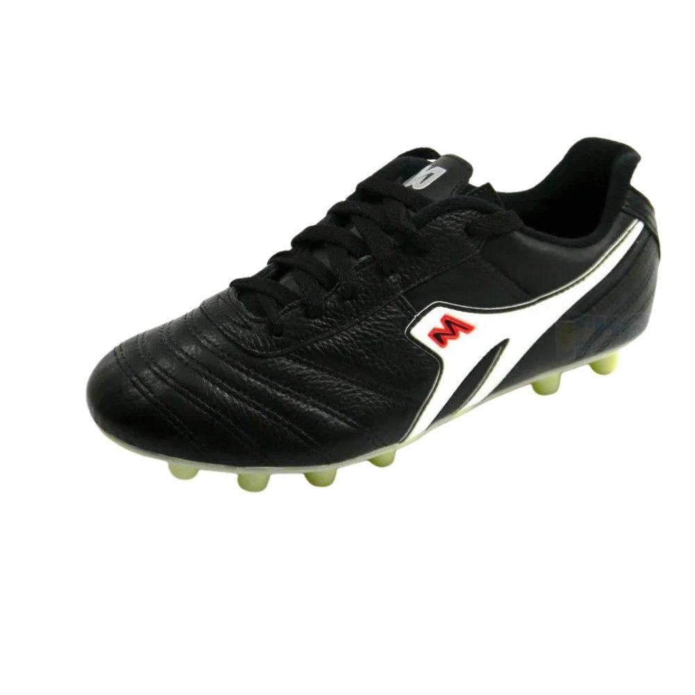 Chuteira Mathaus Azzurra Campo TPU TRIC 150 Preto/Branco 2