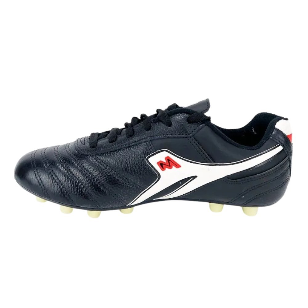 Chuteira Mathaus Azzurra Campo TPU TRIC 150 Preto/Branco 3