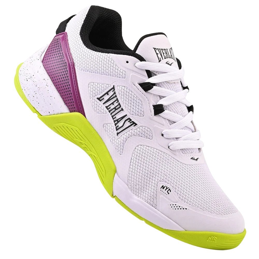 Tênis Everlast Climber Pro 3 Unissex Branco/Amarelo 2