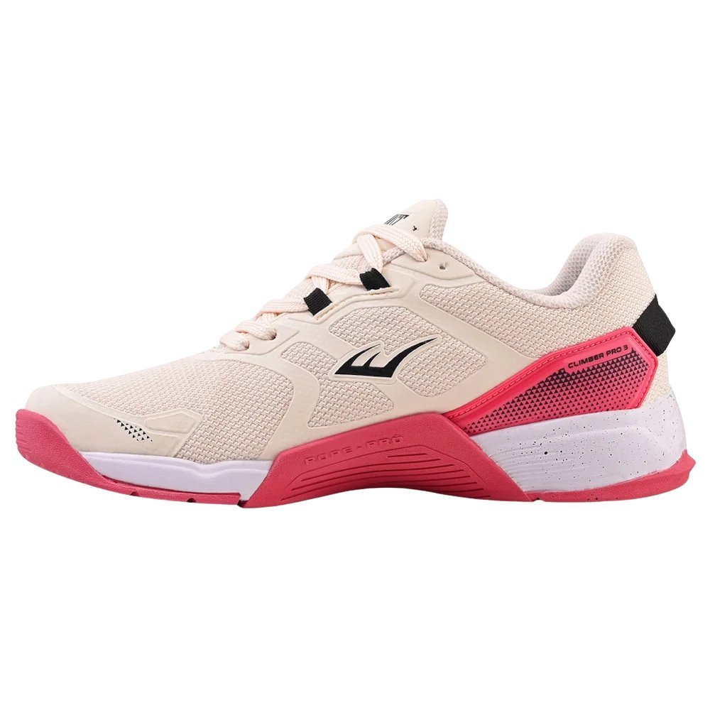 Tênis Everlast Climber Pro 3 Feminino Bege/Rosa 3