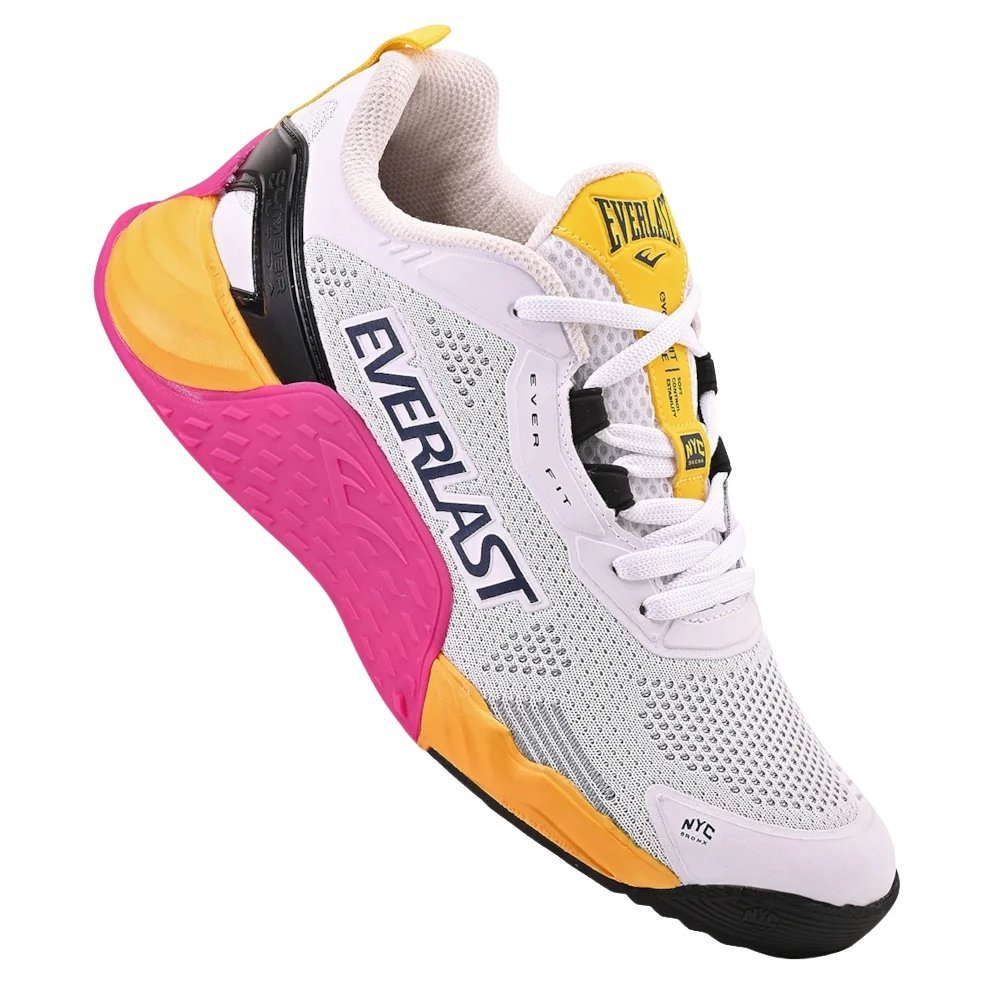 Tênis Everlast Climber Ultra Unissex Branco/Amarelo 2