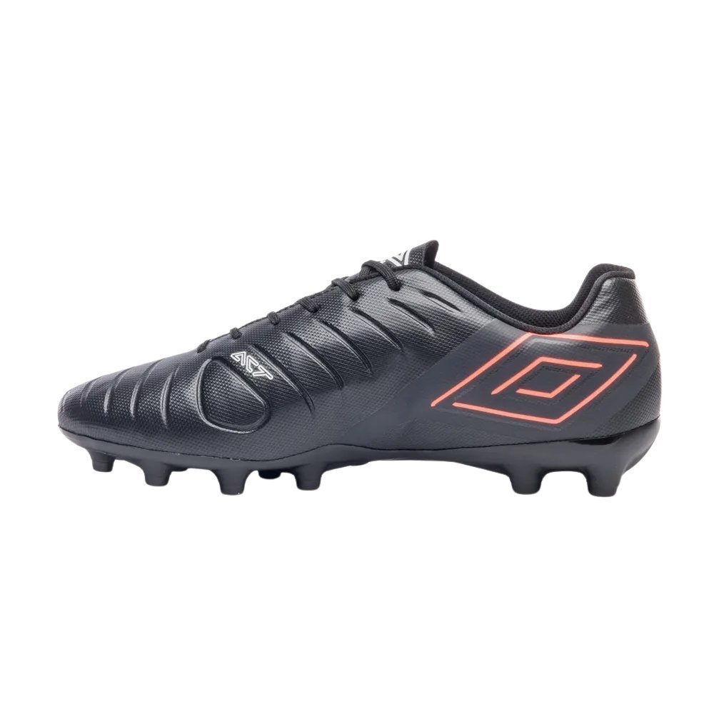 Chuteira Umbro Campo Fifty Vi League Preto/Coral 4