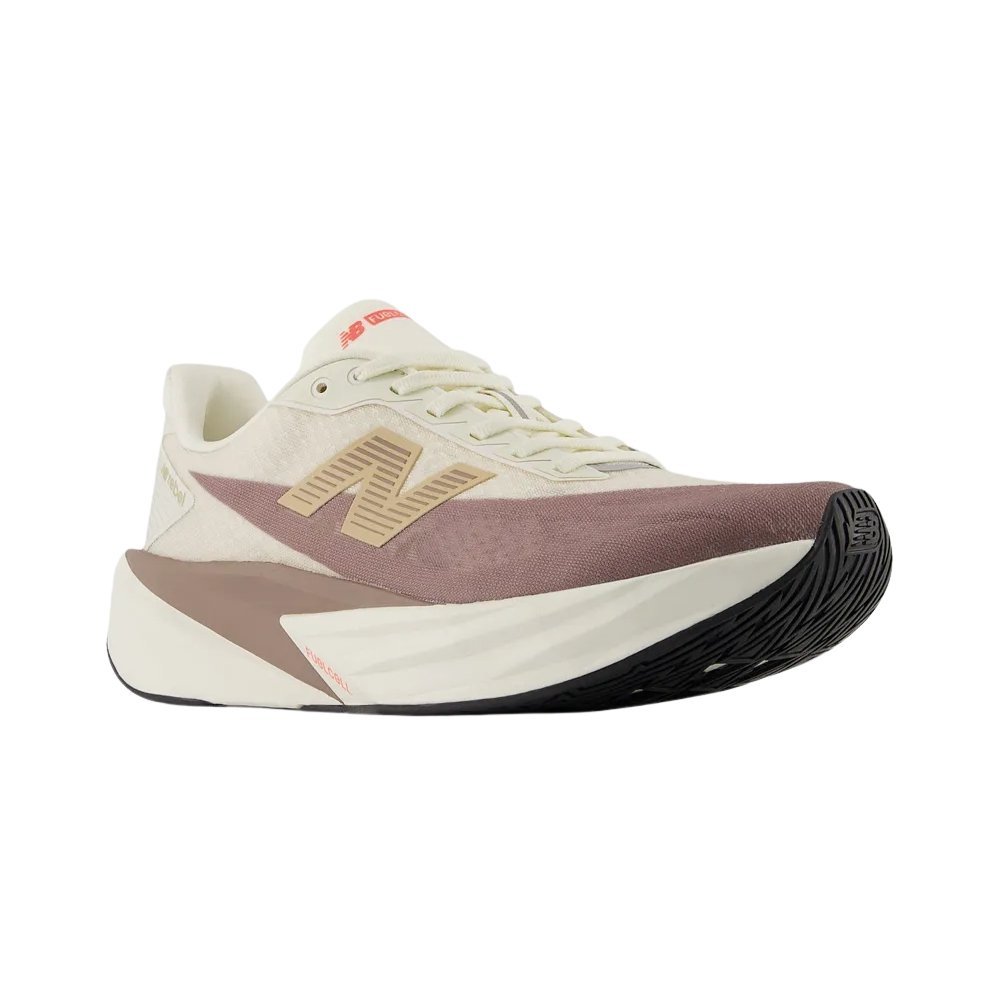 Tênis New Balance Fuelcell Rebel V5 Feminino Branco Off 2