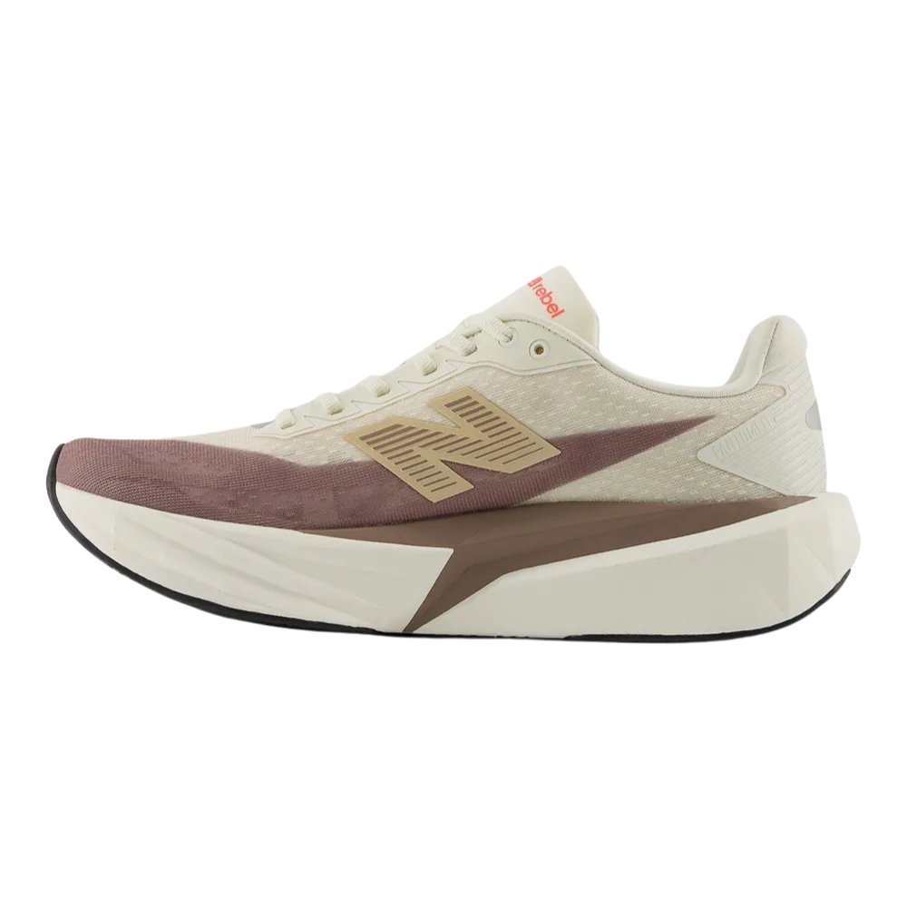 Tênis New Balance Fuelcell Rebel V5 Feminino Branco Off 4