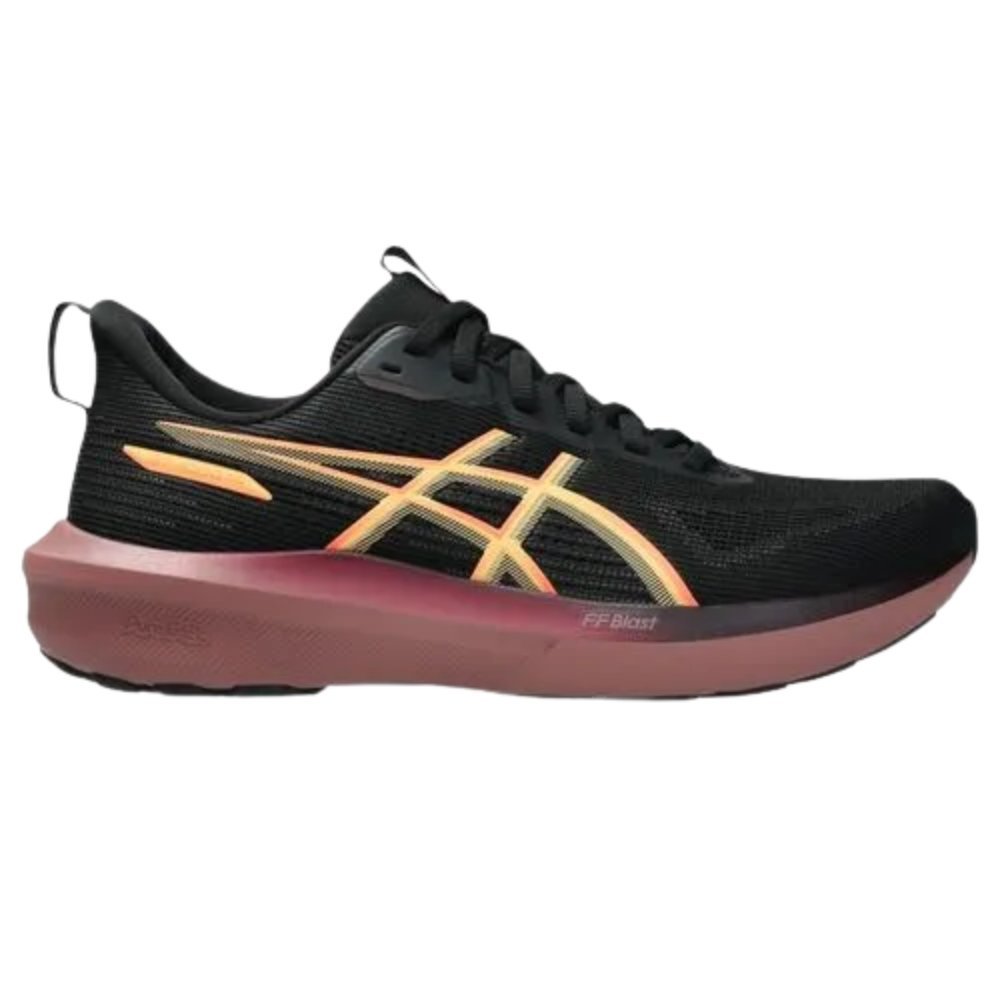 Tênis Asics GT-1000 14 Feminino Preto/Laranja 1