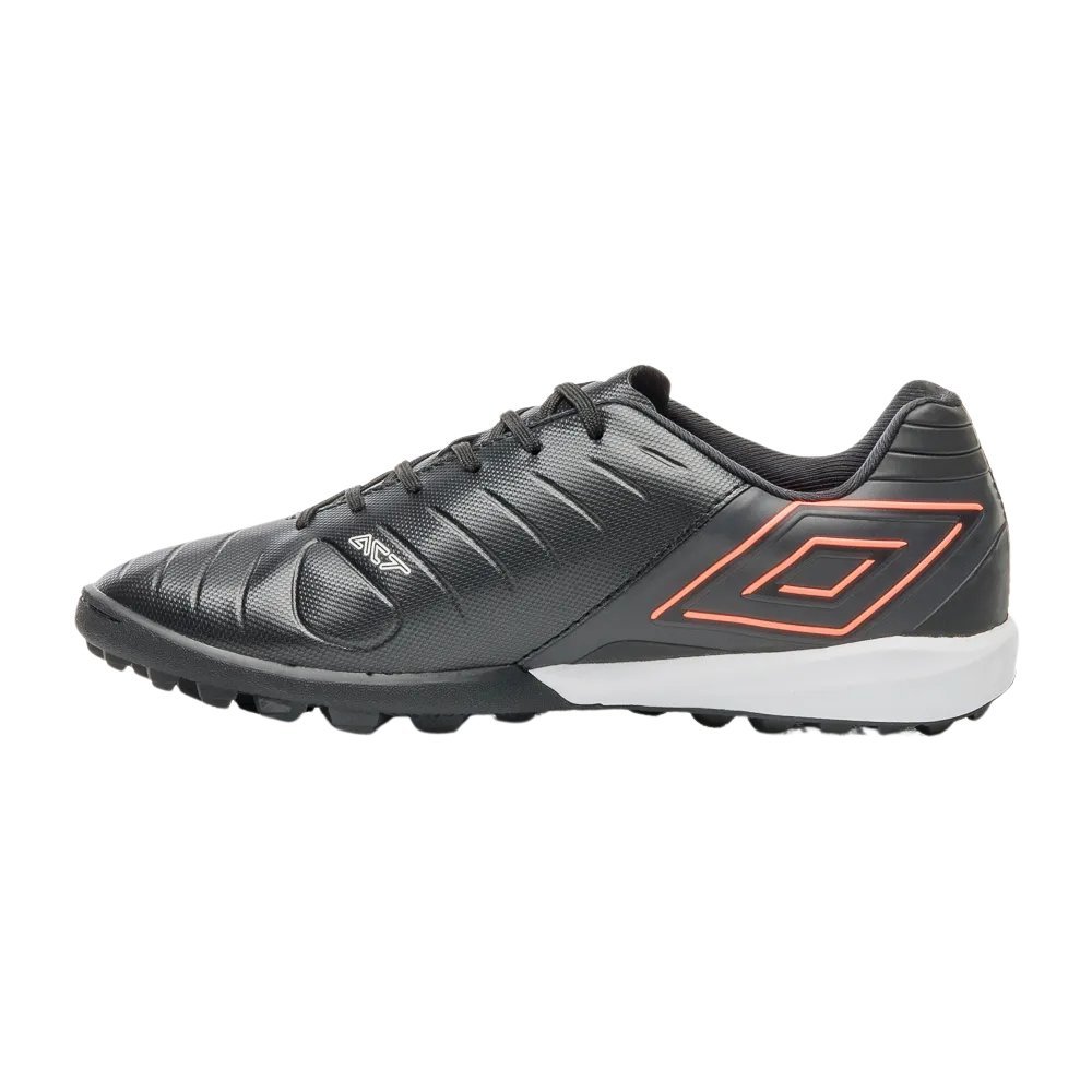 Chuteira Umbro Society Fifty Vi Preto/Coral 4