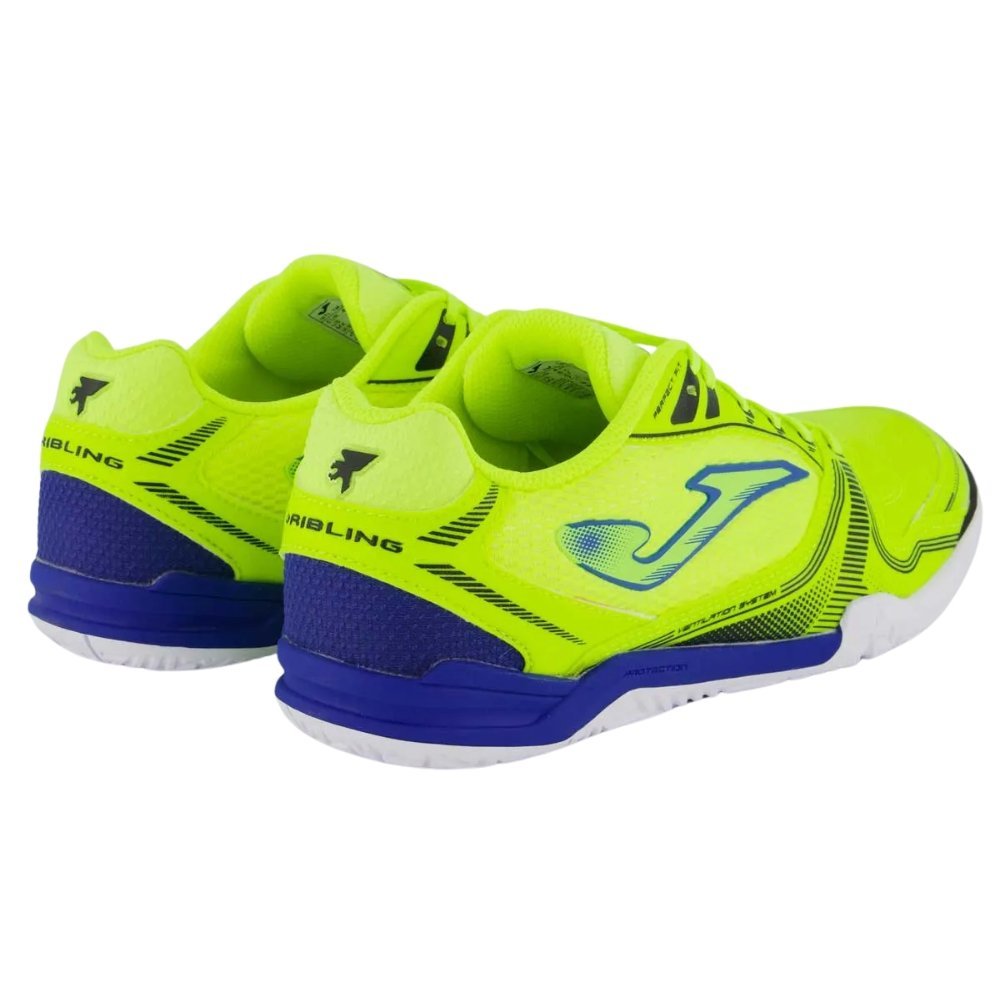 Chuteira Futsal Joma Dribling Verde/Azul 3