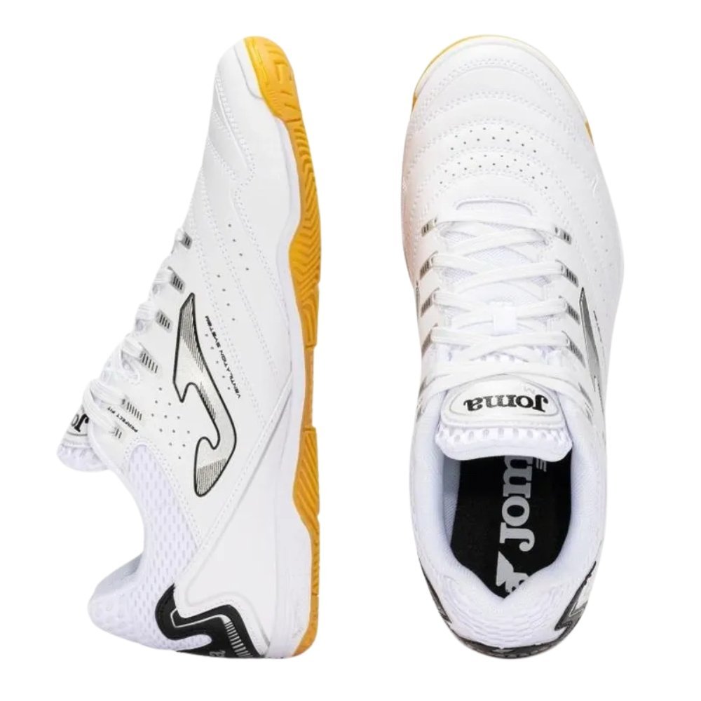 Chuteira de Futsal Joma Maxima Branco 3