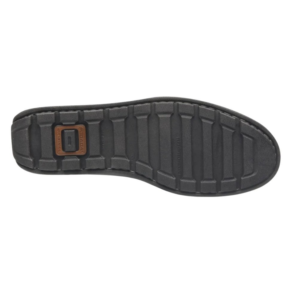 Mocassim Pegada Washed Couro Cravo Masculino Marrom 4