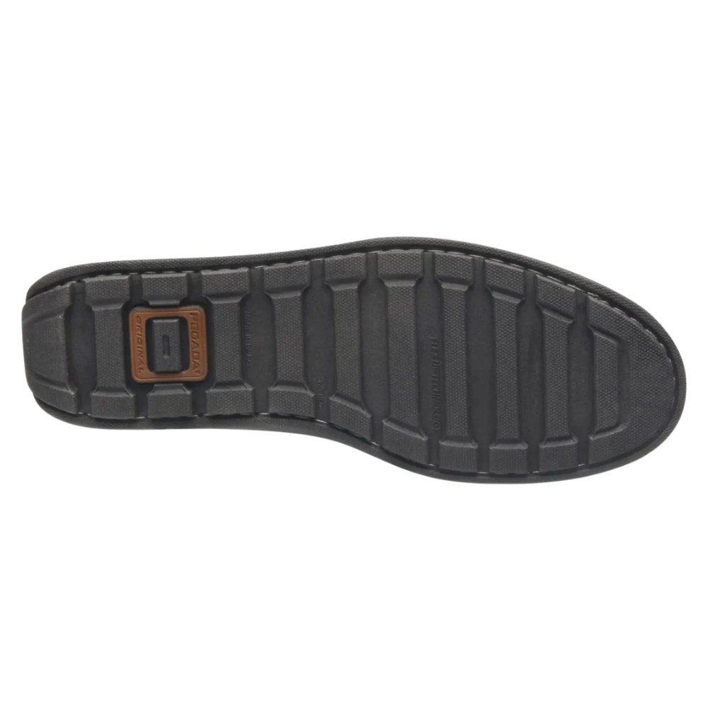 Mocassim Pegada Washed Couro Cravo Masculino Marinho 4