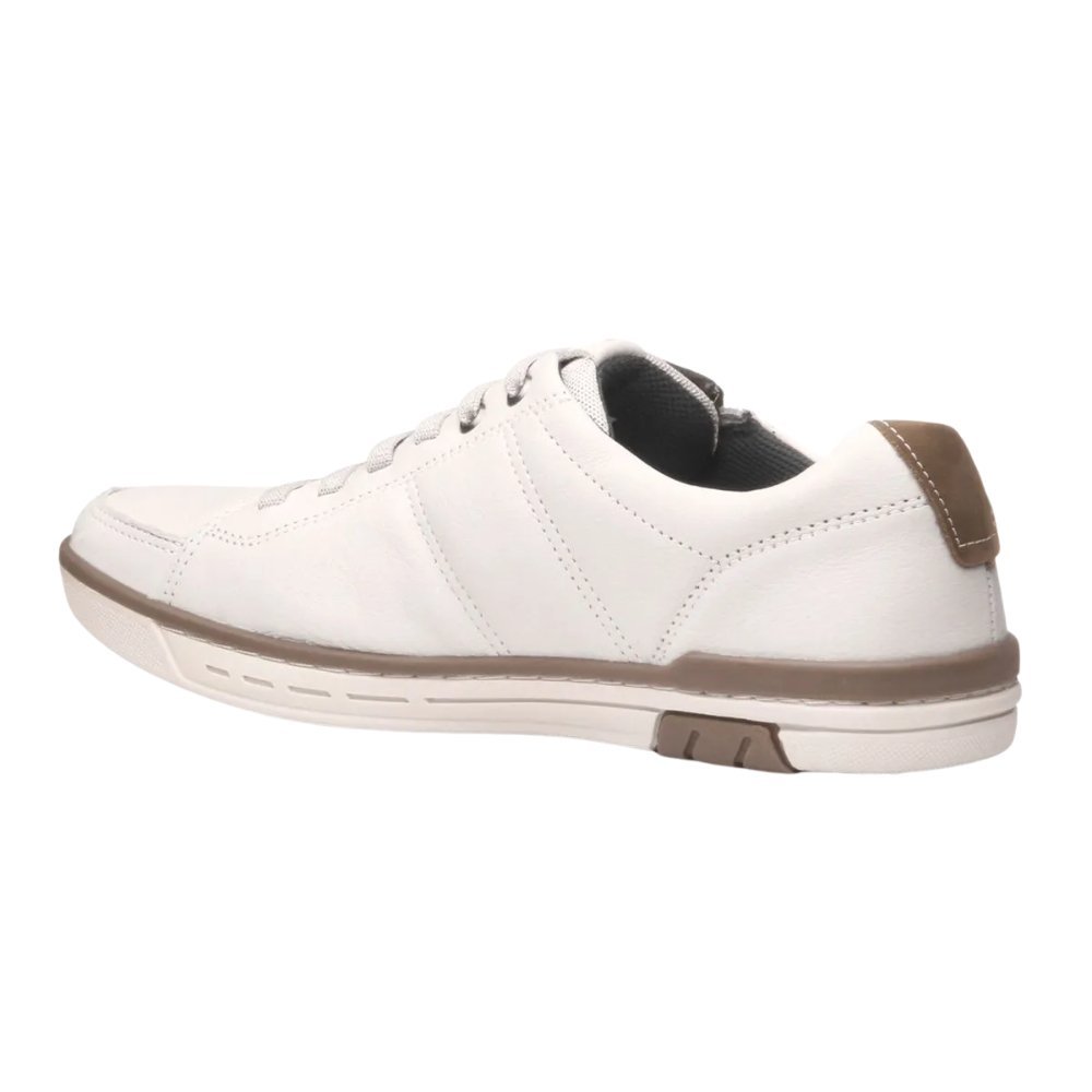 Sapatênis Pegada  Nature Couro Masculino - 119313 Bege 4