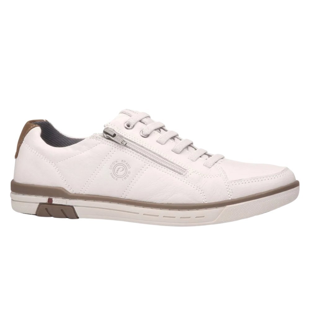 Sapatênis Pegada  Nature Couro Masculino - 119313