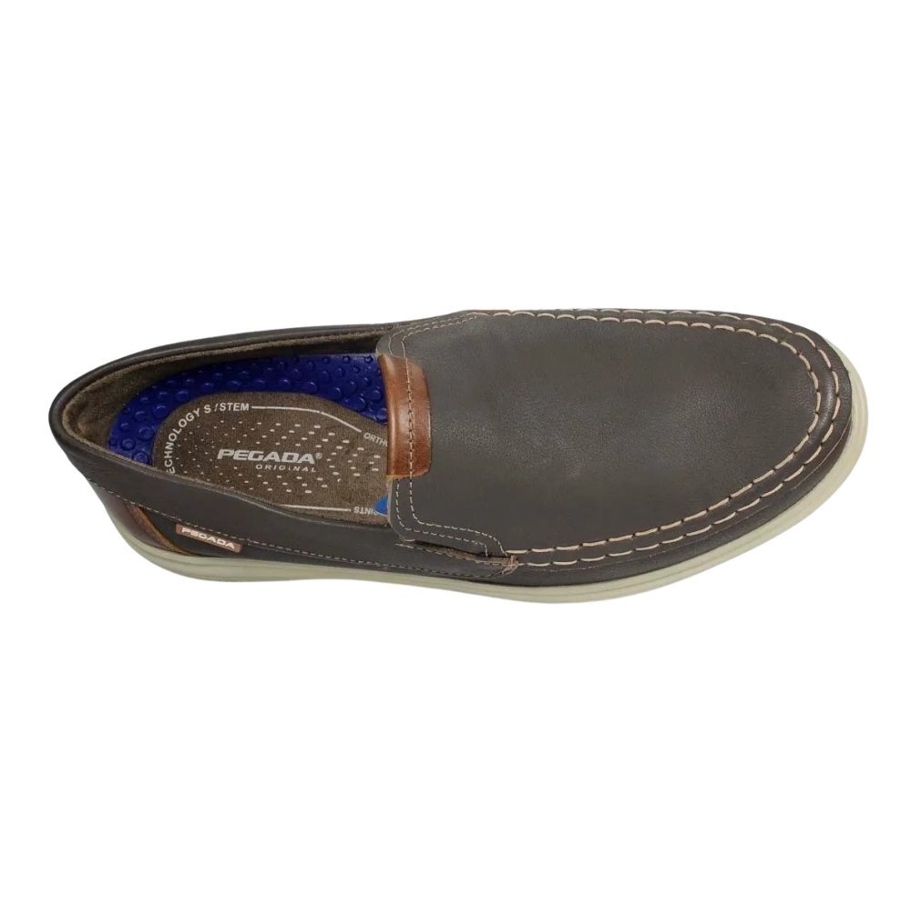 Sapato Pegada Couro Masculino - 142201 Marrom 2