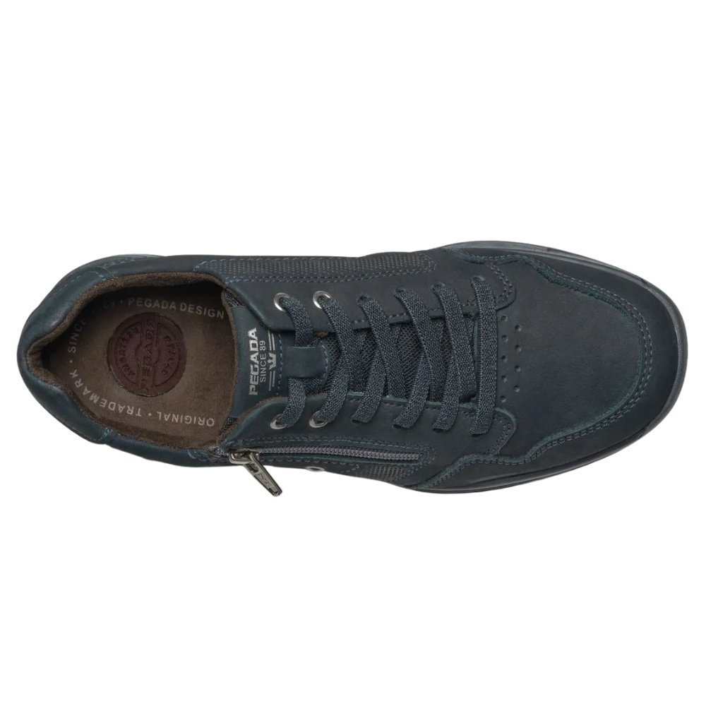 Sapatênis Pegada Couro Masculino - 111801 Marinho 3