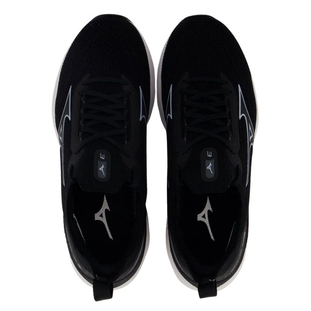 Tênis Mizuno Cool Ride 3 Unissex Preto/Branco 3