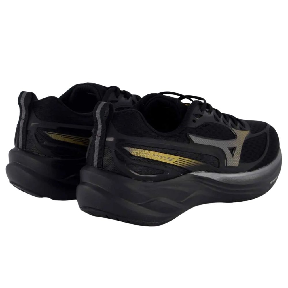 Tênis de Corrida Mizuno Space 5 Unissex Preto 4