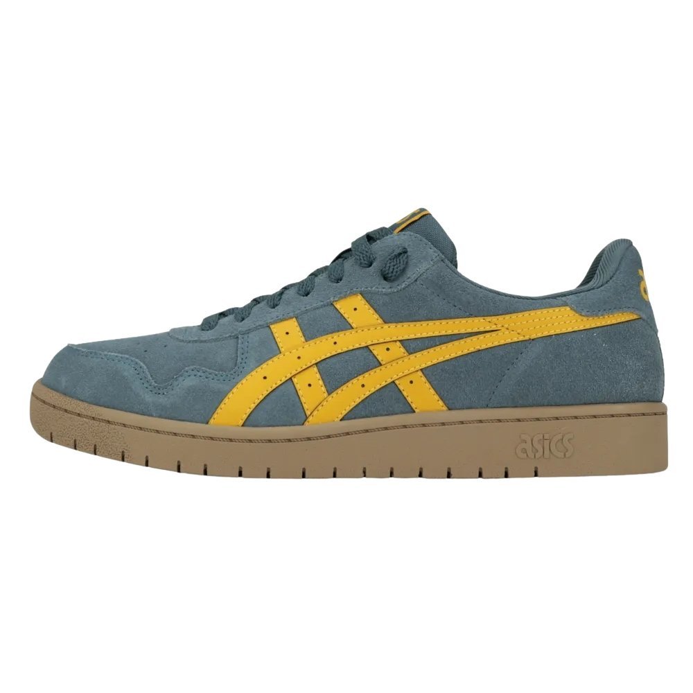 Tênis Asics Japan S Camurça Masculino Cinza/Amarelo 3